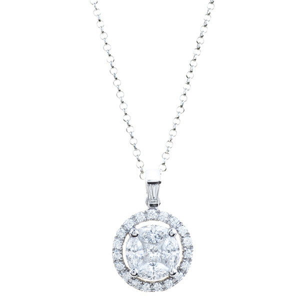 Bridal Halo Pendant