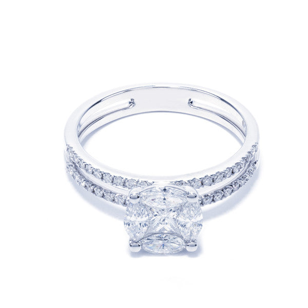 Bridal Double Band Ring