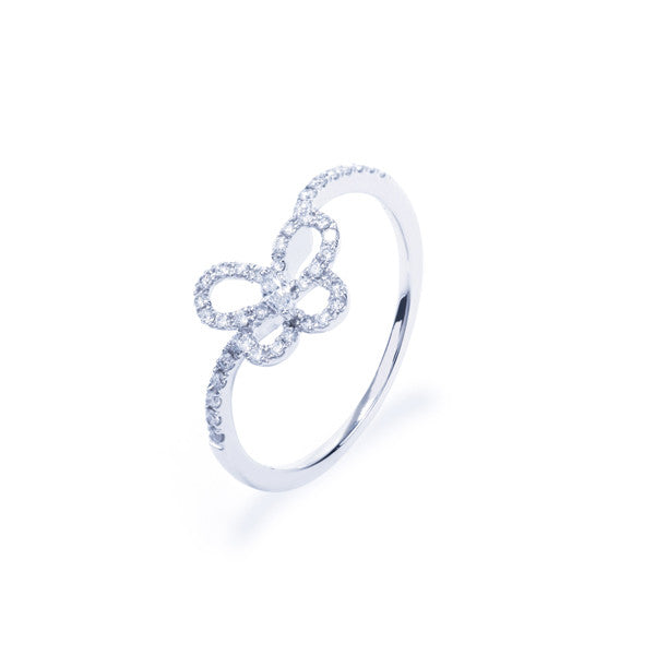 Designer Butterfly Stacking Ring