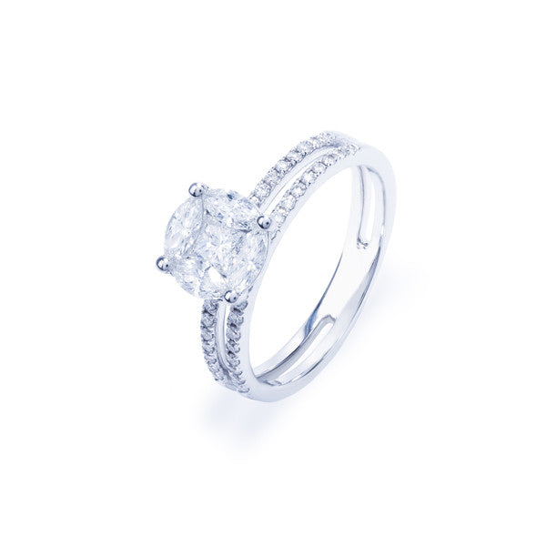 Bridal Double Band Ring